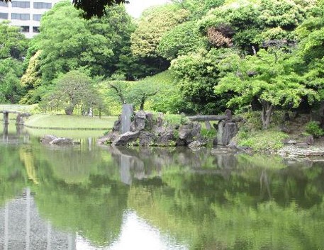 中国様式の庭園